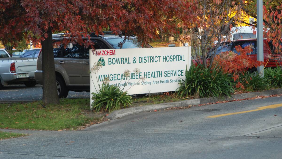 Bowral and District Hospital on changed redevelopment plans. Picture from file.