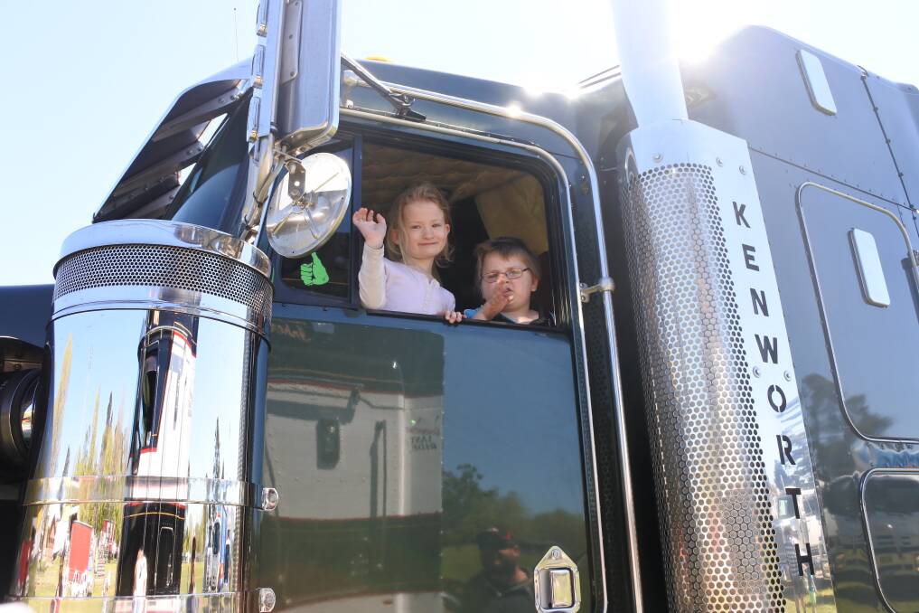 A truck convoy rumbled through the Highlands to raise money for the BDCU Children's Foundation