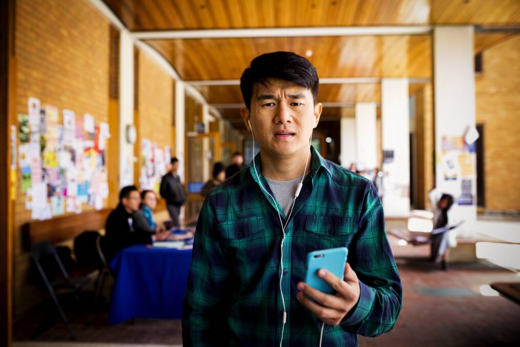 Capturing the uni experience: 'Ronny Chieng: International Student' follows Malaysian student Ronny as he navigates Melbourne University. Photo: supplied