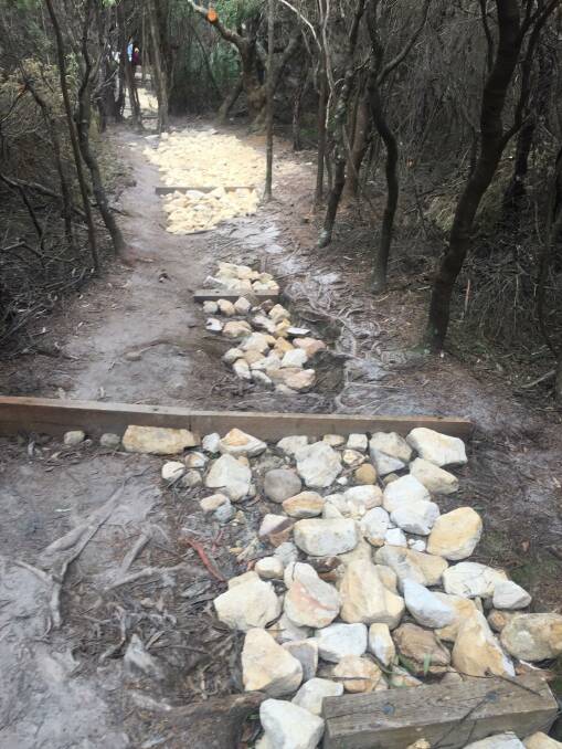 PROJECT: The Drawing Room Rocks walking track is getting a $150,000 upgrade, with tracks being repaired and upgraded, steps and safety barriers installed.