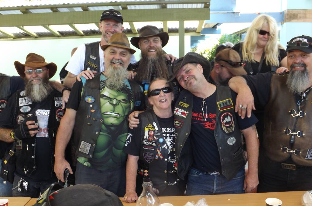 Members of the Brotherhood Christian Motorcycle Club. Picture: Supplied
