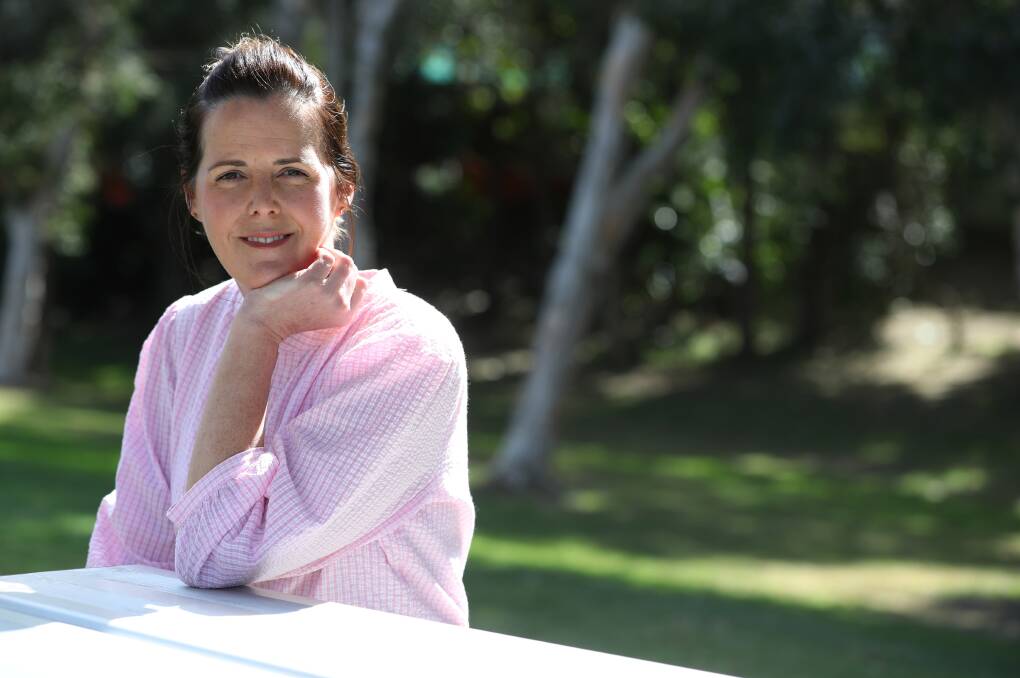BRAVE MUMMA: Author and film-maker Stephanie Thompson is giving women a voice through a documentary on prolapse and new podcast on women's health issues. Picture: Robert Peet