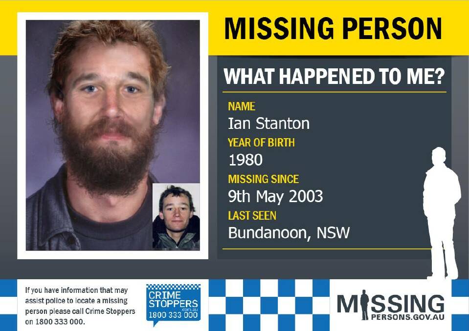 Anyone with information about a missing person should contact Crime Stoppers on 1800 333 000. 