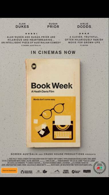 The interview will take place before a screening of Davis’ new film Book Week, which opened in cinemas on October 25.