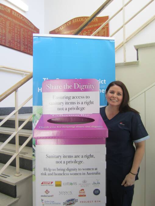 Bowral Hospital is a drop-off point for the August Dignity Drive. Photo: supplied.