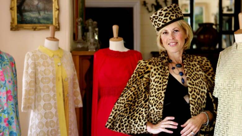 Charlotte Smith has been expanding her collection since inheriting from her godmother in 2004. Photo: Edwina Pickles