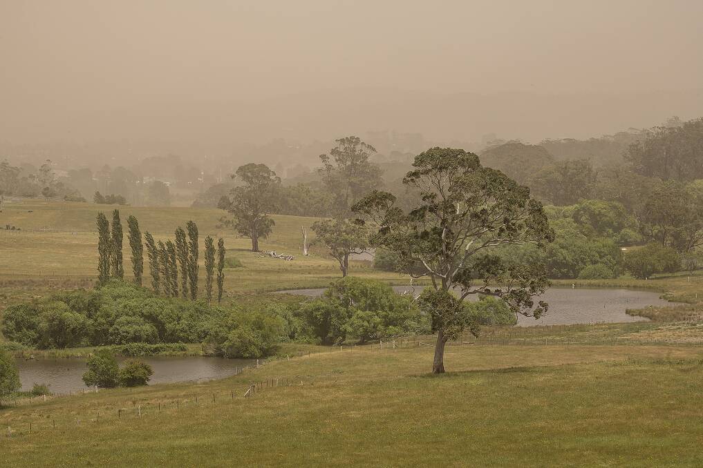 Strong winds over dry soils kicked up several large dust storms, affecting the Southern Highlands. Photo by John Swainston Photography