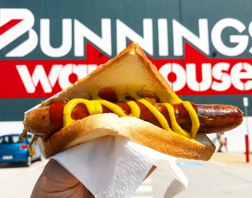 The Bunnings sausage sandwich is back. Photo: Supplied