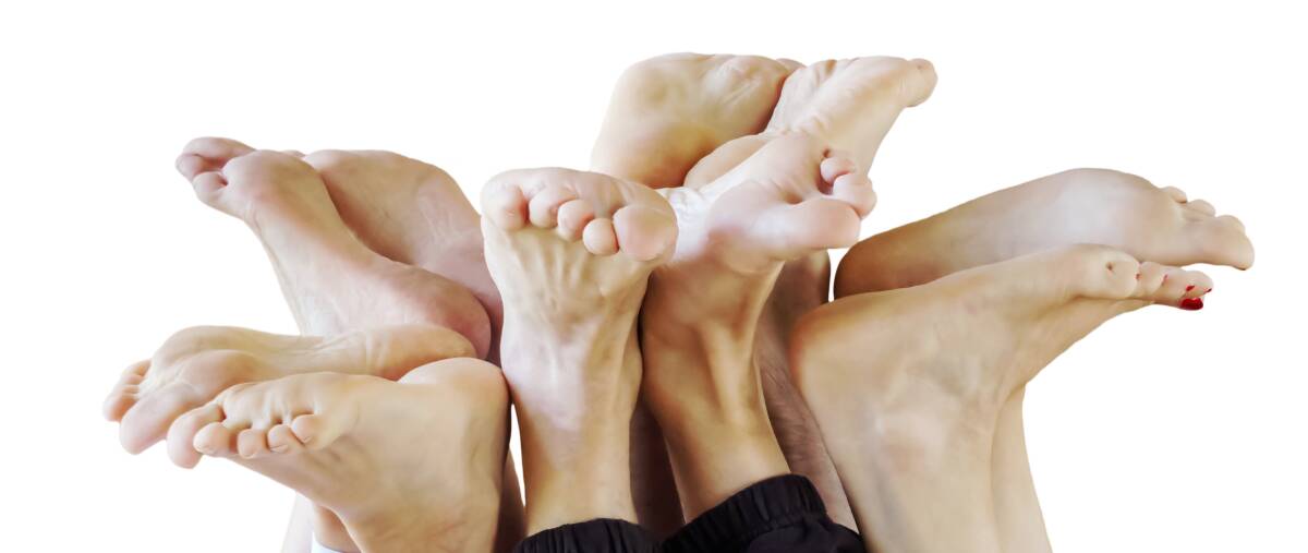 Foot care: Keep your tootsies moisturised during the winter months.