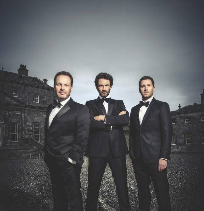 The Celtic Tenors: Classical music, a trivia night and markets are among the highlights of the Highlands this weekend. Photo: supplied. 