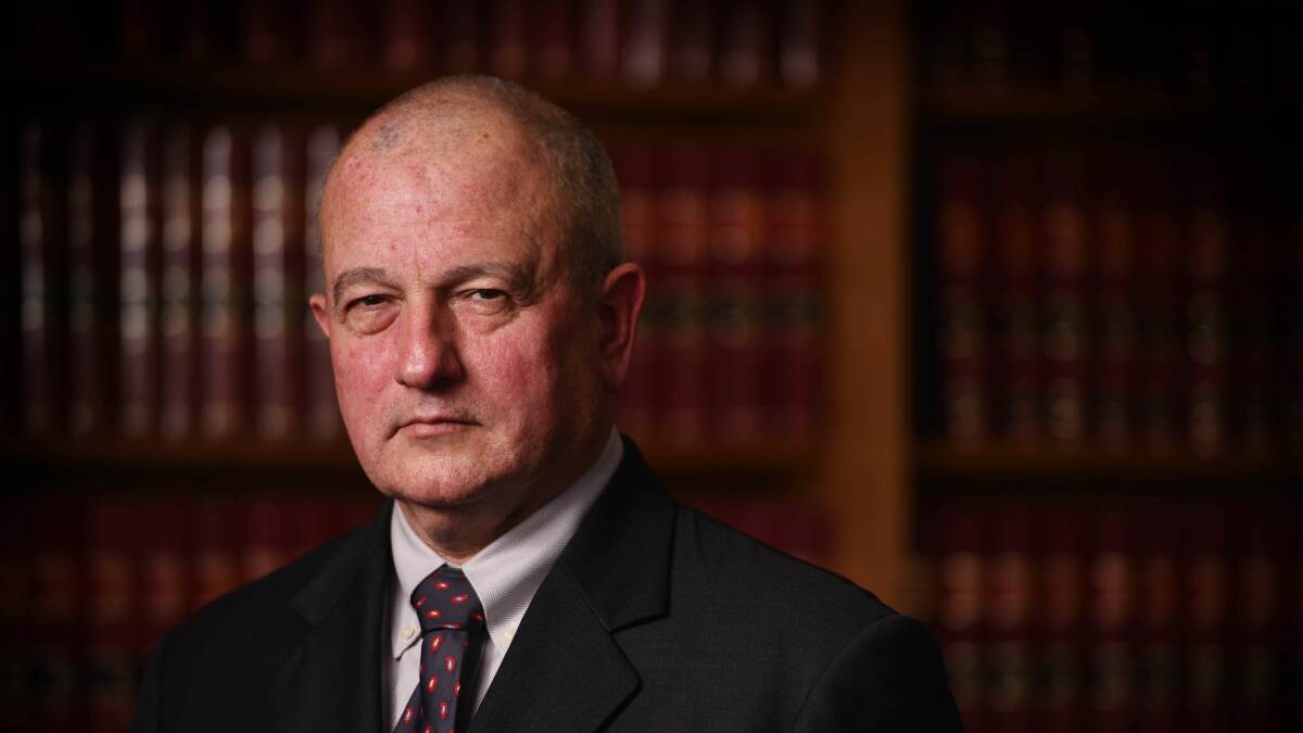 Justice Michael Brett photographed in 2015. 
