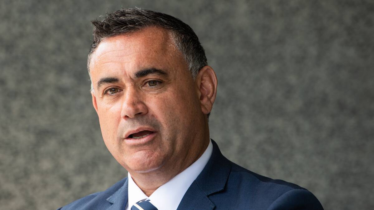 NSW Nationals leader John Barilaro has capitulated on his threat to blow up the government over koala protection legislation. Picture: Elesa Kurtz