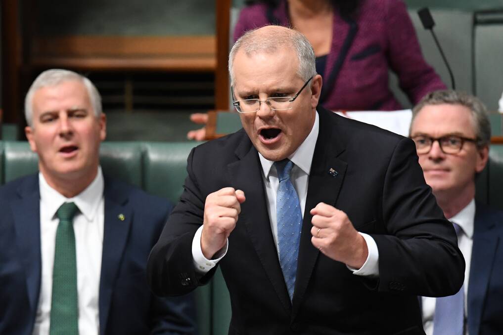 COME ON: This year's budget is a very political document, designed to gee up key constituencies and interests ahead of an election. Photo: AAP/Dean Lewins