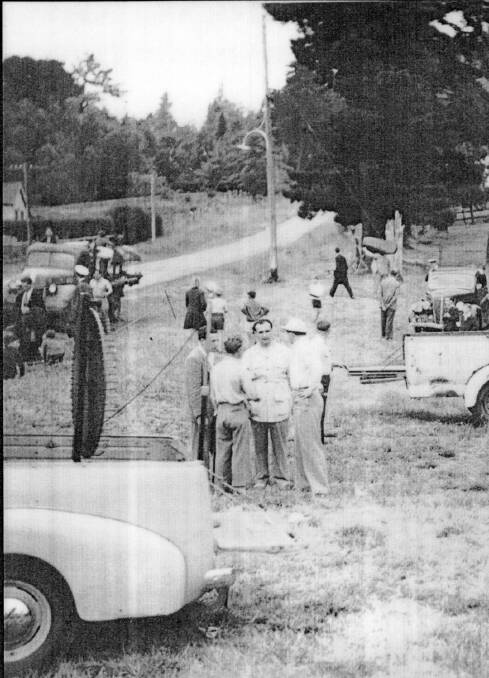 FUND-RAISER: A later Soap Box Derby at Rose Street, Bowral, this one in 1950. Photo: BDH&FHS.