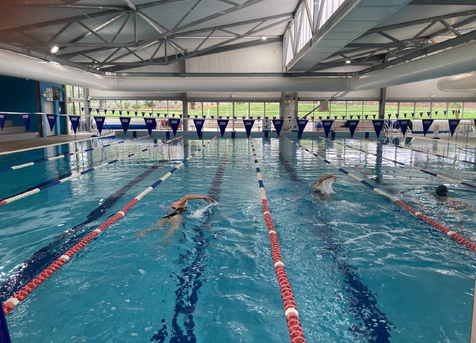 The lap lanes were lively on Monday morning when visitors were welcomed back to Moss Vale Aquatic Centre. Photo: Michelle Haines Thomas 
