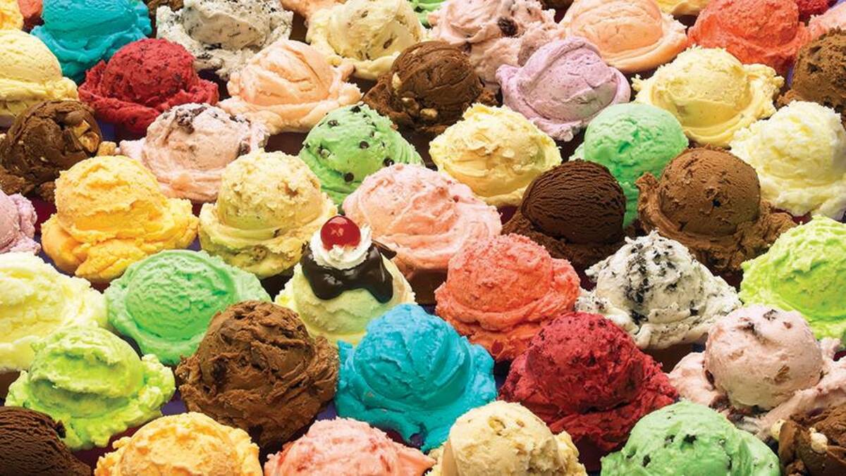 THANKS RONNIE: Ronald Reagan's introduction - back in 1984 - of a special ice cream month in the US led to a boom in ice cream sales that still hasn't slowed down.