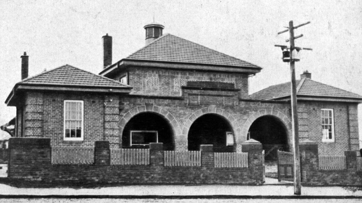JUDICIAL HQ: The local district's still existing main Court House opened on Argyle Street, Moss Vale, in 1924. Photo: BDH&FHS.