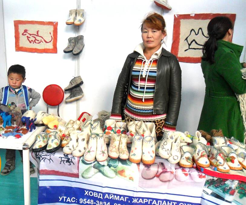 One of the projects funded by ACWW in Mongolia, which is partly supported by the Women Walk the World event.