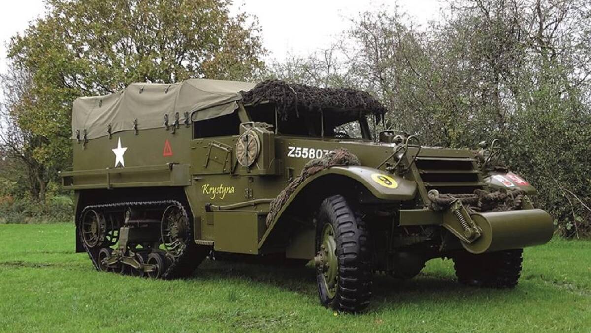 Spy honoured on Polish troop carrier that fetches £138,000