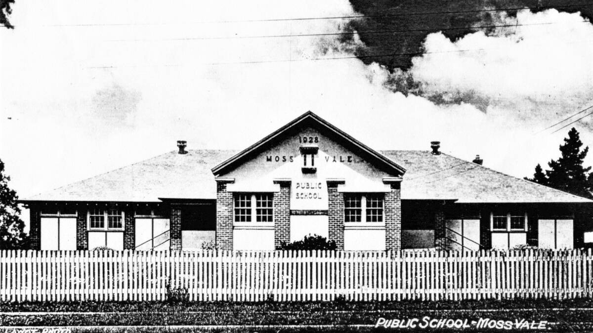 MORE SPACE: The new building added in 1928 at Moss Vale Public School. Photo: BDH&FHS