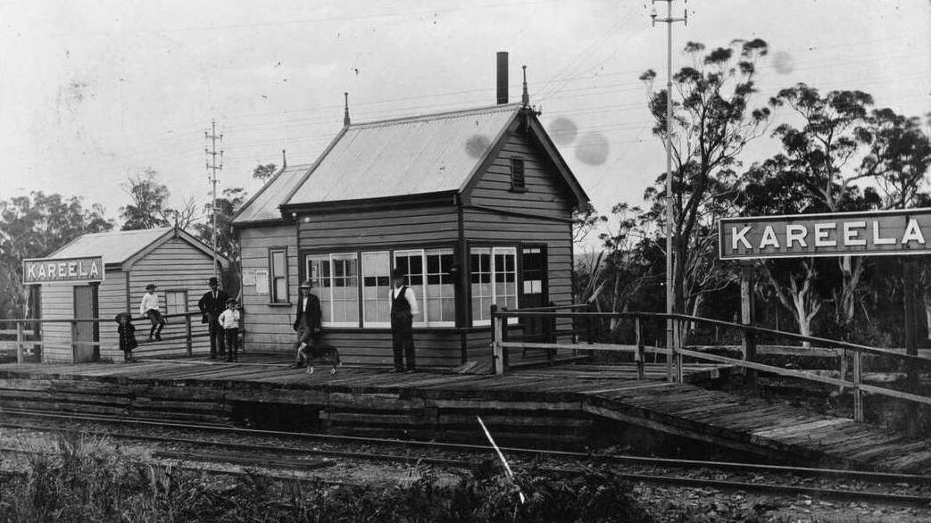 SHORT LIVED: Kareela Station which operated from 1890 to 1915. Photo: National Museum.