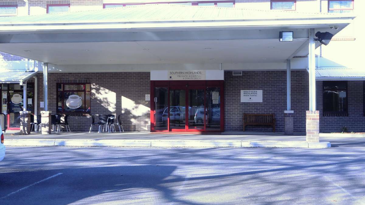 The Southern Highlands Private Hospital will be shut for a period over the Christmas and New Year period. Photo: file