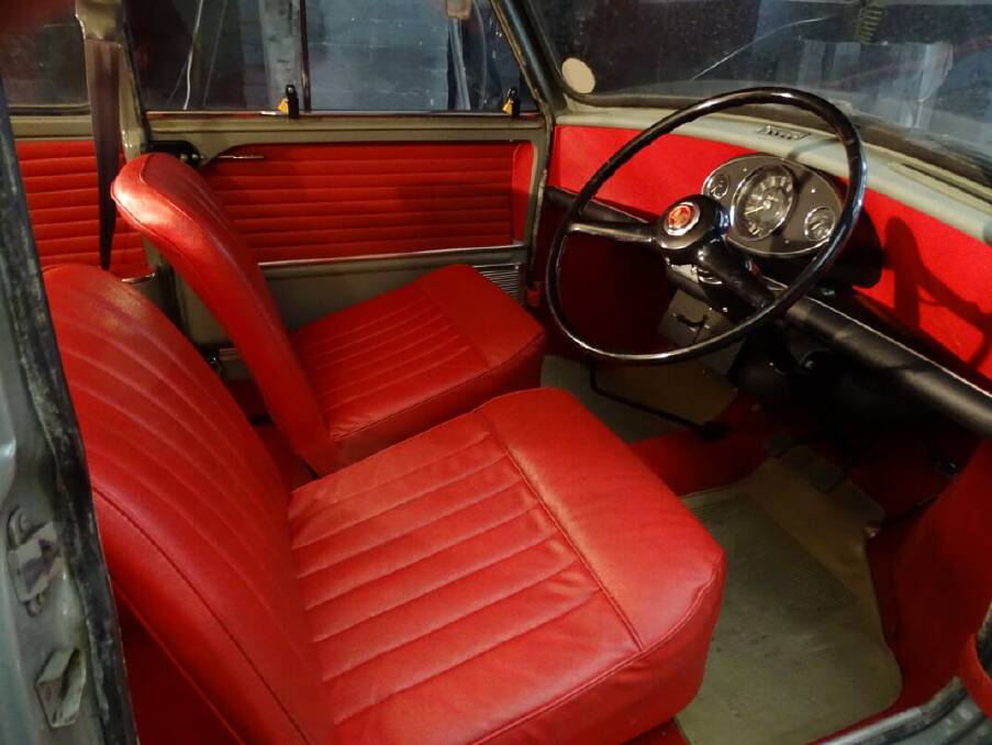 THE spick ‘n span interior of the 51 year old little gem is almost like it’s just out of the showroom. 