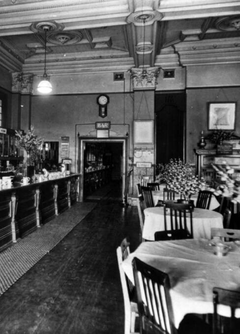 RELOCATED SERVICE: When Moss Vale’s Railway Refreshment Rooms opened in 1891, the Mittagong facility closed. Photo: BDH&FHS.