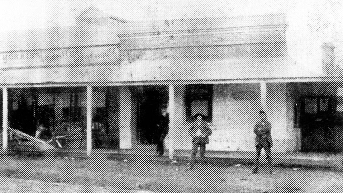 EARLY PREMISES: JG Morris' general store and furniture warehouse on Bong Bong Street, Bowral in 1880s. Photo: BDH&FHS.