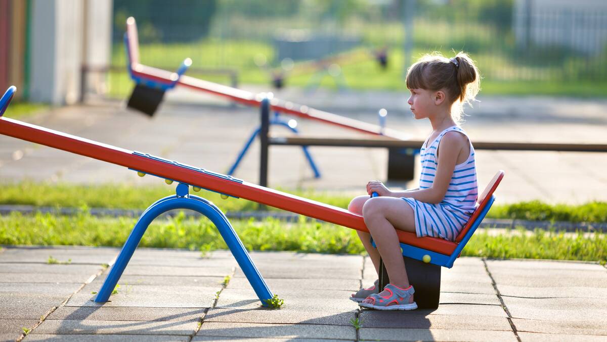 Playgrounds without shade cloths are uncomfortable at best, dangerous at worst. Photo: Shutterstock