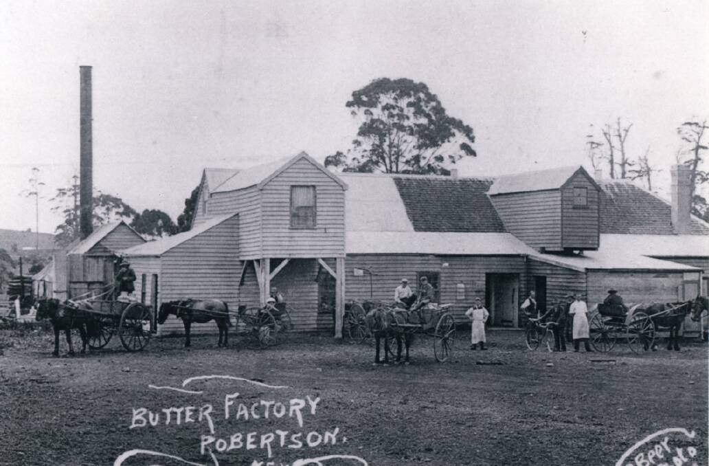 COOPERATION: The butter factory at Robertson owed its existence in part to the management skills of Thomas Seery. Photo: BDH&FHS.