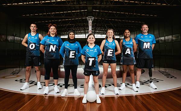 A new range of netball apparel designed by Valour Sport has been described as a watershed moment for the sport. Photo: Randall Foote/Valour 