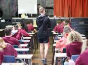 OLD SCHOOL: Students will no longer do NAPLAN tests on paper, with the assessment online for all schools this year. Picture: Adam McLean