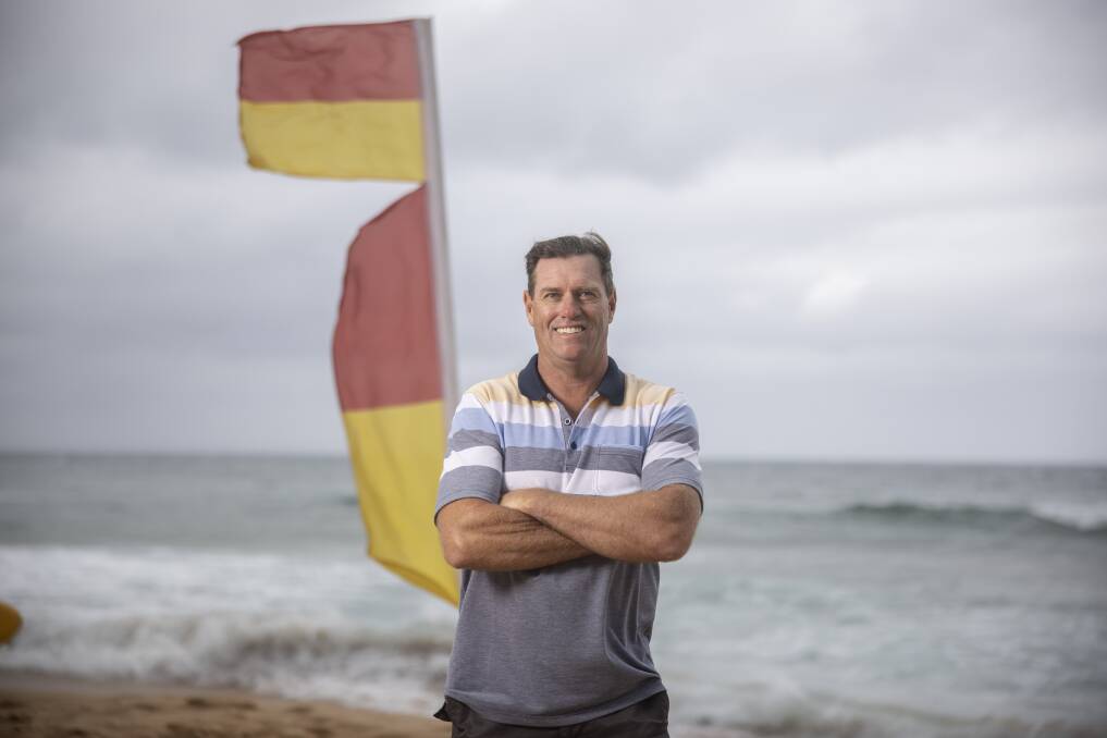 STOKED: Hoppo is thrilled about the quieter surf of his new local breaks. Picture: Simon Bennett