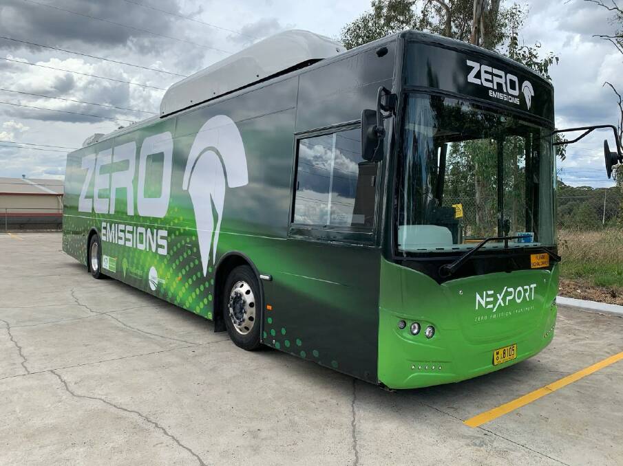 A Nexport electric bus. Picture supplied.