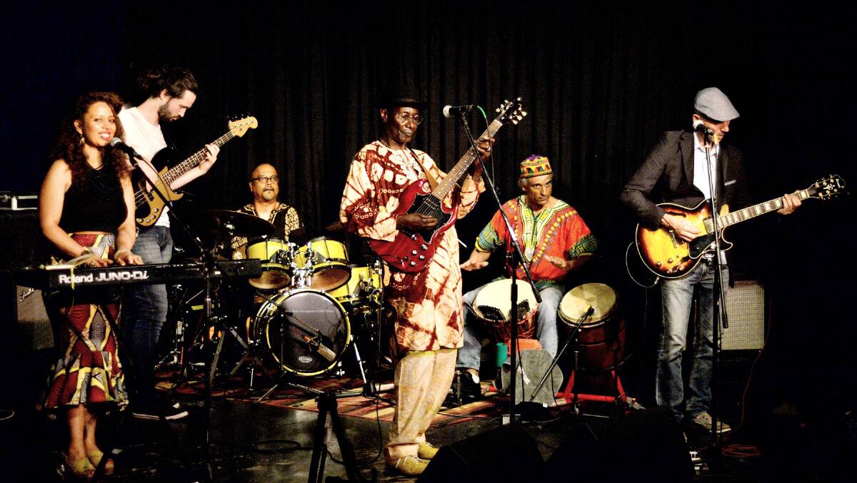GROOVE: Moussa Diakite and Wassado will share their infectious blend of blues, jazz, Cuban and Afro-rock sounds at the Burradise Festival on the Saturday night.