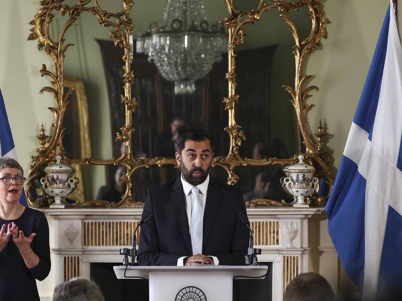 Scottish National Party leader Humza Yousaf had ended his party's alliance with the Greens. (AP PHOTO)