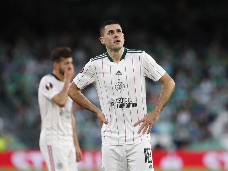 Tom Rogic had a fine game against Real Betis but was left frustrated as Celtic lost 4-3 in Seville.