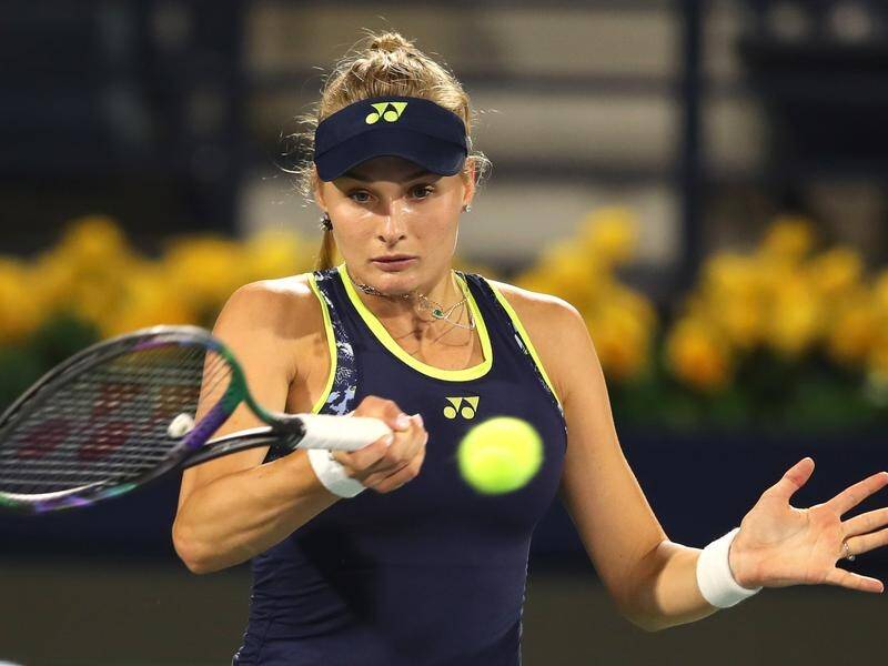 Ukraine's Dayana Yastremska has advanced to the final of the Lyon Open in France.