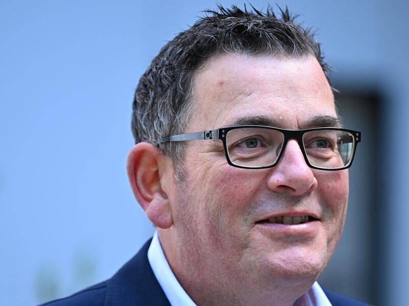 Daniel Andrews said the hospital was a profound investment in the best outcomes for heart patients. (James Ross/AAP PHOTOS)