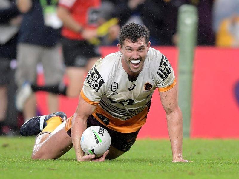 Corey Oates's super form in 2022 is expected to net him a new multi-year Brisbane NRL contract. (Dave Hunt/AAP PHOTOS)