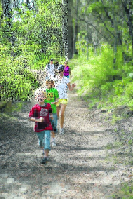 Bushwalking is fun for all the family. Photo Destination Southern Highlands