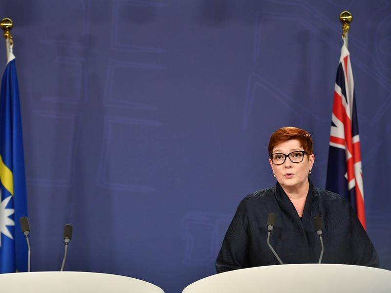 Australia will provide $40 million infrastructure upgrades in Nauru, Marise Payne says.