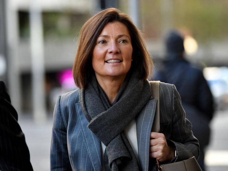 Helen Rosamond has pleaded not guilty to 60 counts of giving a corrupt benefit and 32 fraud charges. (Bianca De Marchi/AAP PHOTOS)