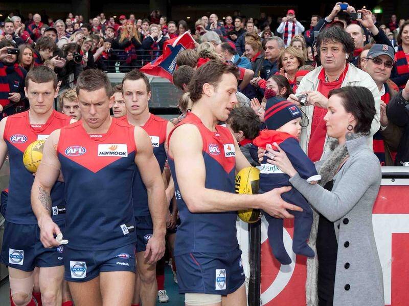 Nobody is more proud of the current Melbourne team than past Demons captain James McDonald.