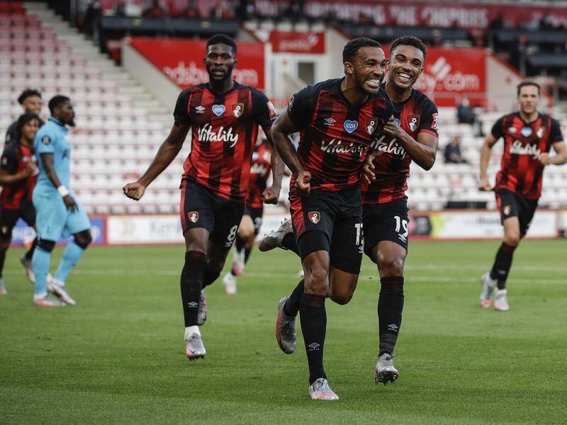 England's Callum Wilson (c) has left relegated Bournemouth and signed for Newcastle in the EPL.