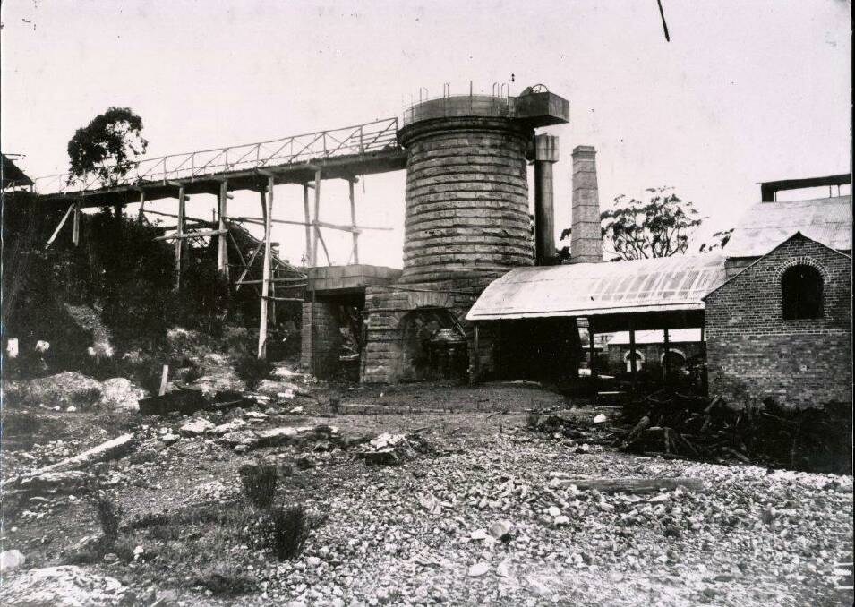 BLOWN-OUT: The works became derelict after 1877.