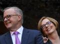 Labor's Anthony Albanese campaigned with former prime minister Julia Gillard in Adelaide.