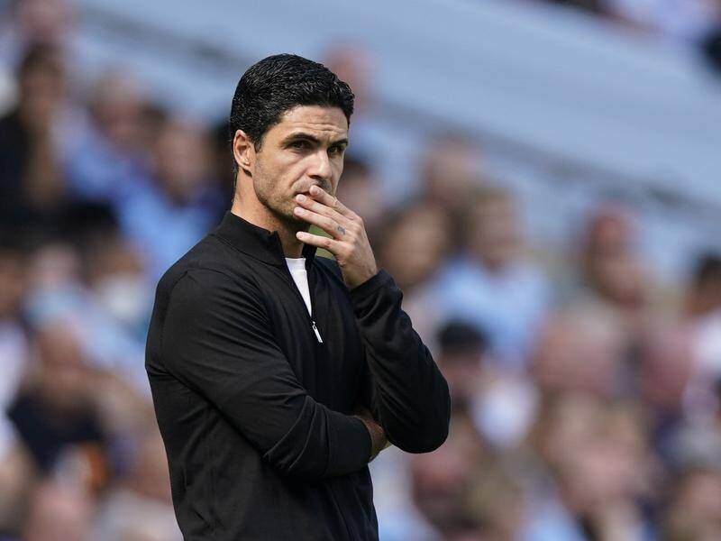 Arsenal manager Mikel Arteta is under pressure after a 5-0 Premier League loss to Manchester City.