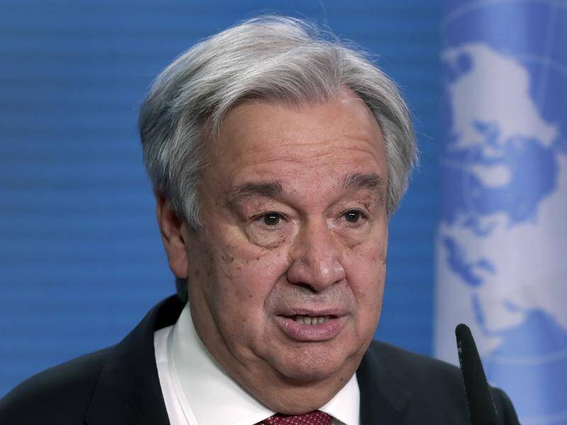 Antonio Guterres says failure on climate means a 